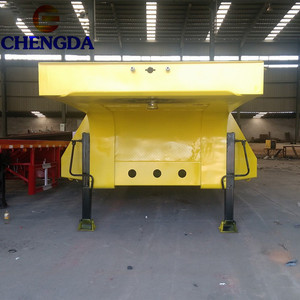 Oferta Especial Nuevo <span class=keywords><strong>Remolque</strong></span> de Plataforma Baja de 2 Ejes para Transporte de Hierro, Popular de Fábrica ChengDa de China - Product Image 4