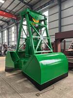Grue de déchargement hydraulique CE ISO pour navires, télécommande, moteur, batterie rechargeable pour grue portuaire 10-40 tonnes, capacité de manutention 2.0-4.5 tonnes