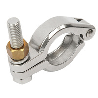 Raccord hygiénique SS304 13IU I-Line à charnière simple et à visser, de 1 à 8 pouces, pour raccordement de tuyaux alimentaires et laitiers