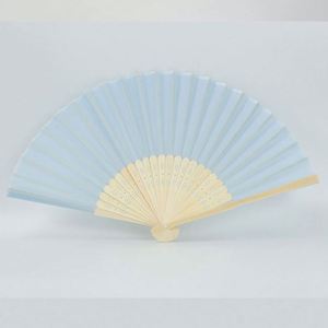 Floral Hand Fan for Business or Home Decoration Stylish Love & Sport <b>Pattern</b> Model - Product Image 4