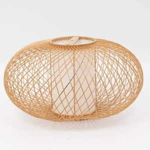 Pantalla de ratán ecológica de alta calidad, artesanía de bambú personalizada, decoración del hogar del fabricante de Vietnam - Product Image 1