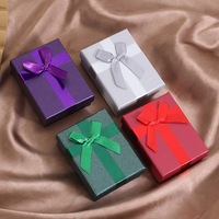 Boîte à bijoux 7*9CM pour collier, bracelet, bague, boucles d'oreilles, emballage cadeau