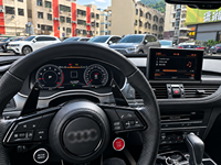 Kluster Digital untuk Audi A6 A7 C7 2012-2018 4G8 Full HD LCD Dashboard Speedometer Box Profesional 12.3 Inch Instrument Cluster