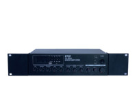 Système de sonorisation compact avec amplificateur mixeur, lecteur MP3, radio FM, Bluetooth et carte SD 60W 100V/70V/8Ohm pour bâtiments commerciaux