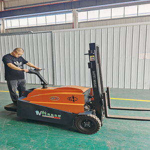 電気ハンドスタッカー2Tフル電気セルロードパレットスタッカー-5000mm持ち上げ高さ2000kg容量 - Product Image 2