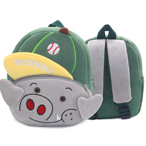 3D Cartoon Plush Children Kindergarten Schoolbags Plush <strong>Backpacks</strong> for Kids <strong>Personalised</strong> Preschool School <strong>Backpacks</strong> - Product Image 4
