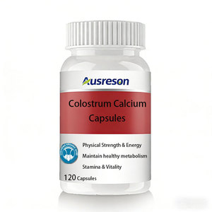 Ausreson OEM <strong>Colostrum</strong> Calcium <strong>Capsules</strong> Physical Strength &amp; Energy Maintain Healthy Metabolism <strong>Colostrum</strong> Calcium <strong>Capsules</strong> - Product Image 1