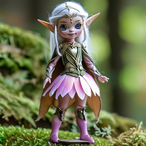 Muñeca Elfa del Bosque de Fantasía, 15-30 cm, Juguete de Plástico Miniatura de Dibujos Animados para Niñas de 8 a 13 Años - Product Image 3