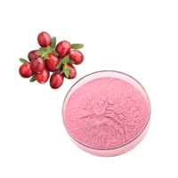 Heetverkopende voedingsmiddelenklasse cranberry fruitextract poeder, oplosmiddelextractie, trommelverpakking
