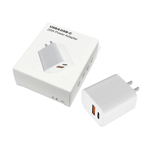 Cargador Rápido de 20W Tipo C, Adaptador de Corriente A+C, Carga Rápida con Caja, Cargador Dual para Phone 12 13 14 15 16 - Product Image 1