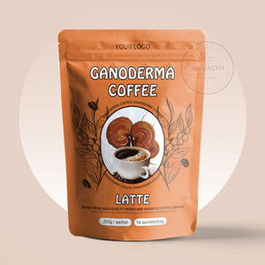 Café instantané sans sucre, 100% naturel, extrait <span class=keywords><strong>de</strong></span> champignon Reishi <span class=keywords><strong>Ganoderma</strong></span> Lucidum, marque privée OEM, vente en gros, pour soutenir le système immunitaire - Product Image 2