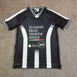 Vêtements de football d'été Nouvelle saison 2025/26Udinese Calcio Home Away Jersey Short Sleeve Uniform European Club Competitions Featuring - Product Image 1