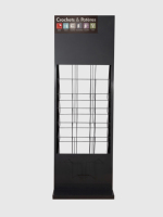 Support d'affichage en métal robuste pour carrelage/support de vente au détail en quartz/étagère de supermarché pour salles d'exposition