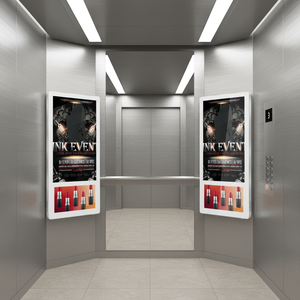 Gran Oferta: Reproductor Publicitario LCD Super Delgado para Elevador, Modelo de Doble Pantalla, Pantallas de Señalización Digital para Ascensores, OEM, Negocio de Autoservicio - Product Image 1