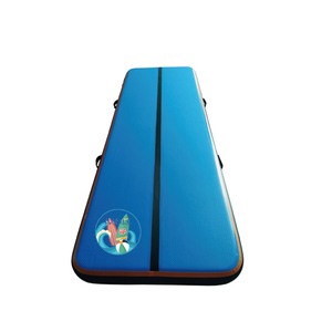 PVC gimnasio mat saltando piso pista de aire inflable colchoneta inflable - Product Image 1