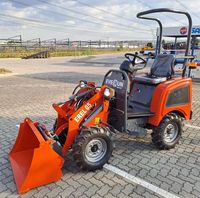 EVERUN 0,5-Tonnen EREL05 Mini-Gartenschaufel Kompakter Kleiner Elektrischer Akku-Radlader mit CE- und EPA-Zertifizierung Made in China
