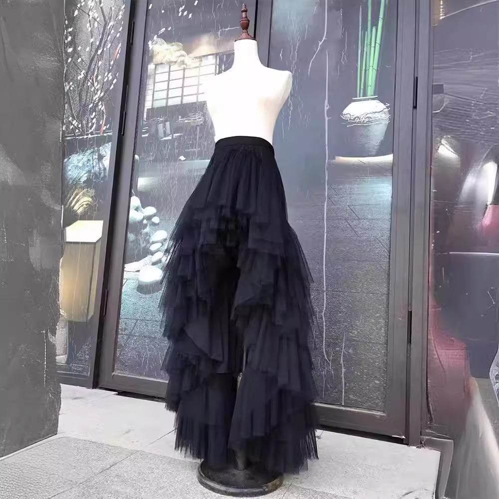 Front Short Back Long Dress Elegant Women's Fashion