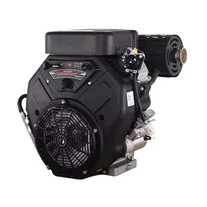 Longxin 35hp Quatro tempos, dois cilindros, gasolina marinha, máquina de limpeza de alta pressão, motor novo de partida elétrica 999cc2v90FD