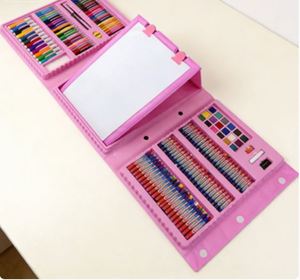 ชุดกล่องสีพลาสติกสำหรับเด็กโรงเรียนมัธยมปลายชุดภาพวาดเด็กประถมตลาดอเมริกาใต้กลับไปโรงเรียน - Product Image 4