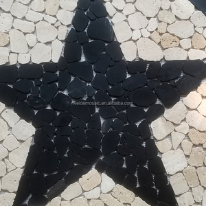 Đá Cẩm Thạch <span class=keywords><strong>travertine</strong></span> <span class=keywords><strong>Texas</strong></span> Sao khảm huy chương 36 inch x 36 inch khảm đá cẩm thạch huy chương cho ngoài trời và trong nhà - Product Image 2