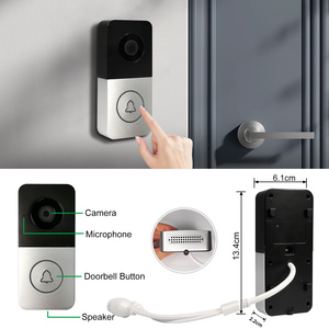 Videoportero Inteligente Tuya, Intercomunicador WiFi con Cámara IP, Audio Bidireccional, Visión Nocturna, Timbre de Seguridad para el Hogar con Tuya Smart - Product Image 5