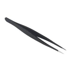 Batık saç Splinters keneler cam kaldırma ve kirpik için iğne burun noktası ile hassas keskin cerrahi cımbız