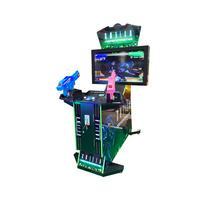 Machine de jeu d'arcade de tir à monnayeur G-HONOR, écran 42 pouces, thème Aliens, 2 joueurs, pour enfants - Meilleures ventes