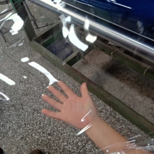 Pellicola in PVC Trasparente Super Chiara, Morbida e Resistente all'Umidità, Prodotta in Fabbrica, Personalizzabile per Tovaglie da Centro Giochi per Bambini e Laminazione - Product Image 1