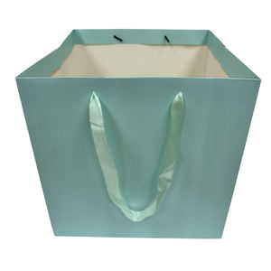 <span class=keywords><strong>Sac</strong></span> fourre-tout en papier kraft écologique et durable avec des matériaux recyclés, style luxueux pour les soins capillaires et les achats, logo et couleur personnalisés - Product Image 1