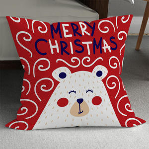 Housse de coussin carrée en promotion, décorations de Noël pour la maison, ensembles de housses de coussin pour canapé - Product Image 5