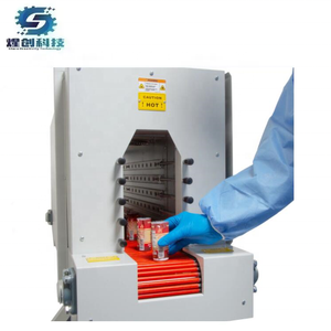 Otomatik Shrink Sleeve Etiket Makinesi, PET Plastik Şişeler için PVC Etiket Isı Daraltma Tüneli - Product Image 6