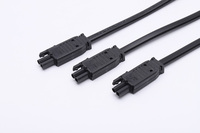 Boîte de jonction électrique à faible tension, contact en cuivre, boîtier en ABS, type de connexion séparateur, étanche, connecteur de cordon d'alimentation