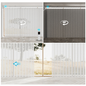 <span class=keywords><strong>Tende</strong></span> Verticali Motorizzate Smart Dream Blinds Personalizzate <span class=keywords><strong>a</strong></span> Prezzo di Fabbrica <span class=keywords><strong>per</strong></span> Porte Scorrevoli in <span class=keywords><strong>Vetro</strong></span> - Product Image 3