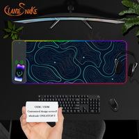 Service d'équipe professionnelle tapis de souris LED Sublimation tapis de souris vierges LED Xl Xxl grand chargeur sans fil de jeu