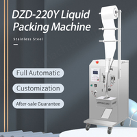 Machine à emballer automatique de poche de liquide de jus d'échantillon de parfum de petite entreprise DZD-220Y bon marché