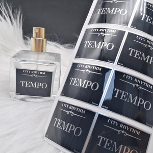 Etiquetas Adhesivas Personalizadas con Logotipo para Botellas de Perfume de Lujo, Etiquetas Impermeables con Lámina Dorada para Botellas de Belleza - Product Image 3