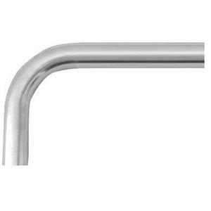 Tuyau de chasse d'eau moderne 90° avec finition chromée, siphon en caoutchouc 32 mm, vanne de chasse polie 32 mm sans rosette - Product Image 1