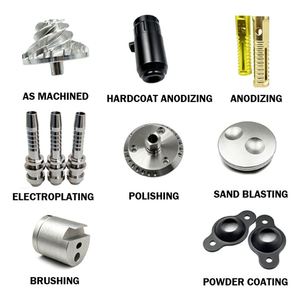 Piezas de Aluminio y Acero Inoxidable Mecanizadas por CNC de Alta Precisión |   Fresado, Torneado y Perforación de 5 Ejes |   para mecanizado |   Anodizado Personalizado - Product Image 5