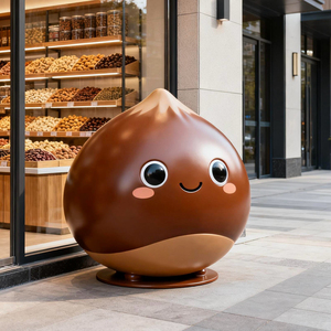 Glasvezel buitendecoratie op maat OEM ODM themasculptuur grote maat toeristische attractie decoratie - Product Image 4