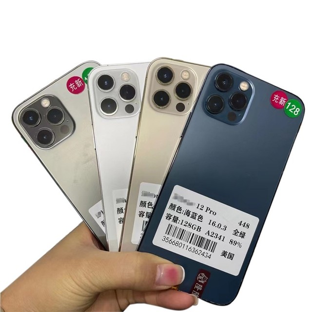 Wholesale Used for 12 Pro 128GB/256GB/512GB A14 US GSM Mobile Phone Hot Sale