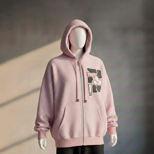 Sweat à capuche pour homme 100% coton, lavage vintage, couleur unie, polaire d'hiver respirant, imprimé par transfert thermique, logo personnalisé sportif - Product Image 6