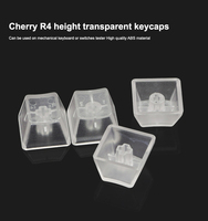 Usine personnalisée 131 touches profil cerise PC matériel keycaps transparent pour clavier mécanique