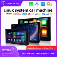 Machine de navigation automatique tout-en-un Système Linux universel Tableau de bord USB Garantie 1 an-Prend en charge CarPlay pour les voitures Apple Android