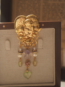 ZX Kirks Folly Dreamland amore nappa angelo spilla specializzata occidentale moda antica Vintage di lusso industria pesante Unisex - Product Image 6