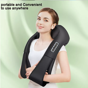 Pemijat Leher Portabel Pereda Nyeri Otot Panas Nirkabel, Pemijat Leher untuk Bahu Punggung - Product Image 3