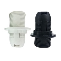 Douille suspendue blanche 250V à vis avec culot E27, support de lampe GU10 et anneau de suspension