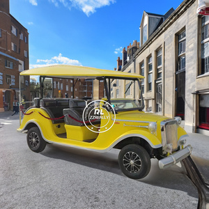 Carro <span class=keywords><strong>de</strong></span> golf eléctrico <span class=keywords><strong>de</strong></span> 8 plazas vintage 2024, alquiler <span class=keywords><strong>de</strong></span> coche clásico a la venta, coche turístico clásico eléctrico - Product Image 4