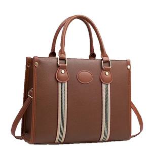 Wholesale Luxury Designer <strong>Handbag</strong> Women Trendy Large Capacity PU Leather Crossbody Bag - Product Image 1