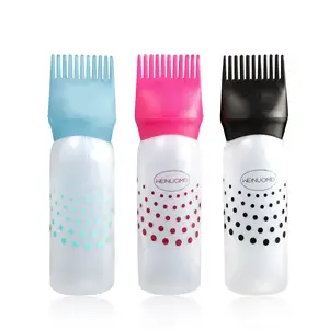 50oz Hair Dye Applicator Comb Barber Bottle Excellent Durable Flexible Plastics Brush for Hairdressing Coloring Dispensing