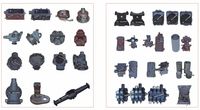 Accesorios para Tractor Dongfeng YTO LOVOL FT654.31 Foton Lovol Steel, Conjunto de Cubo de Eje Delantero Pioneer